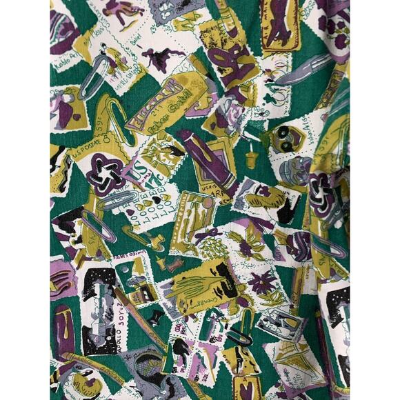 ZEPPELIN Shirt Mens Large all over print Alcoholism‎ you can beat it Drinking - Picture 6 of 6